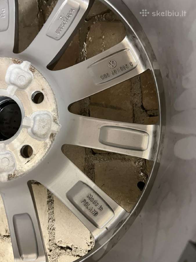 Oem VW R17 lieti ratlankiai Helsinki su padangomis - nuotraukos Nr. 27