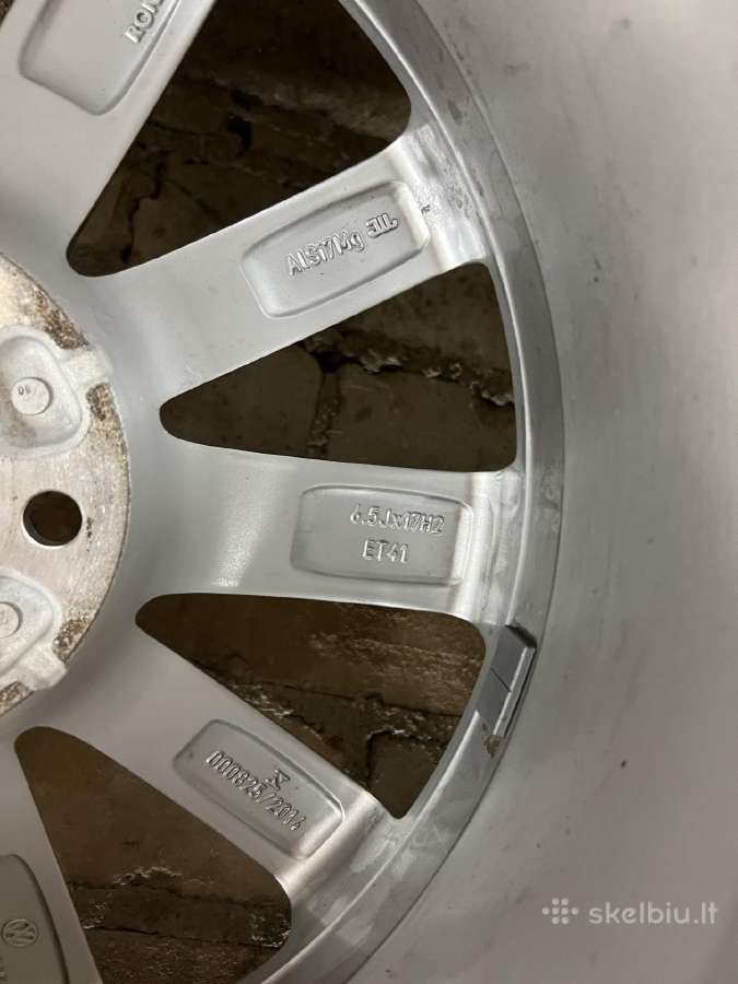 Oem VW R17 lieti ratlankiai Helsinki su padangomis - nuotraukos Nr. 28