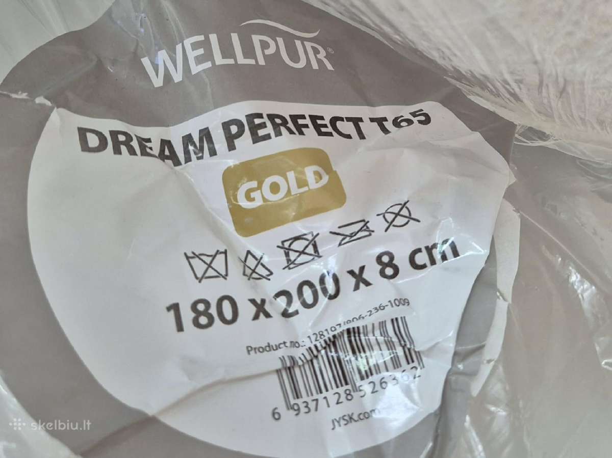 Antčiužinis Dream Perfect T65 Wellpur 180 /200 cm - nuotraukos Nr. 3