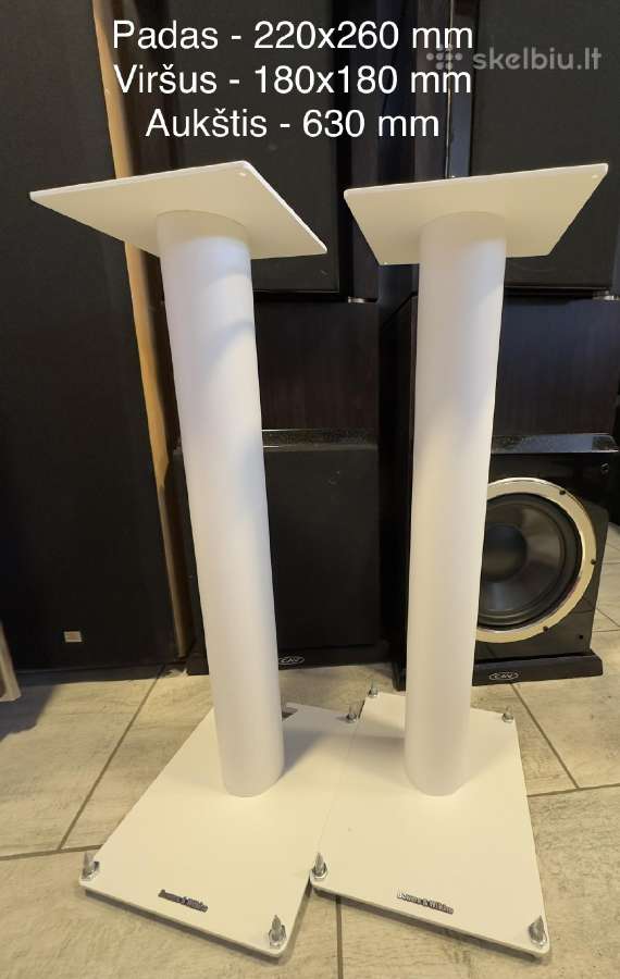 Stovai Dynaudio metalas / stovai kolonėlėms - nuotraukos Nr. 8