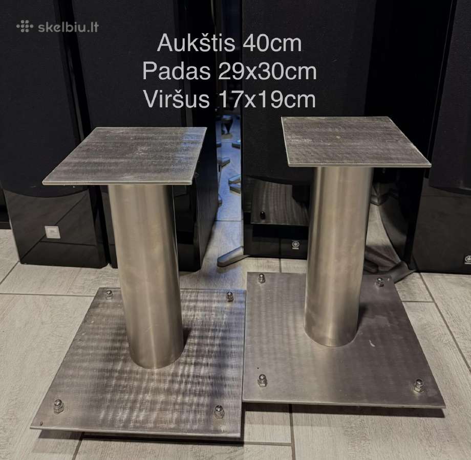 Stovai Dynaudio metalas / stovai kolonėlėms - nuotraukos Nr. 5