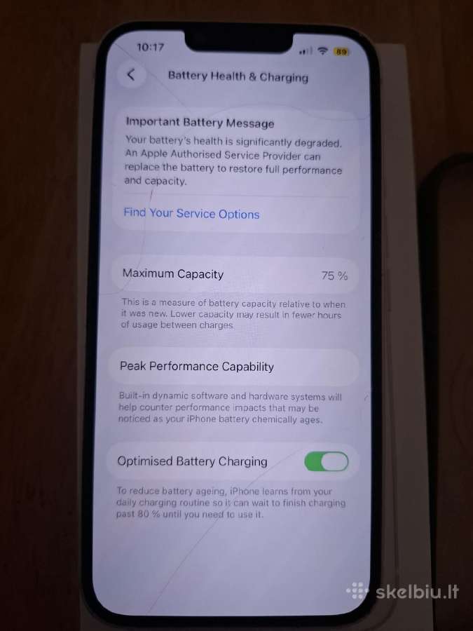 Parduodu iPhone 13white 128gb - nuotraukos Nr. 4
