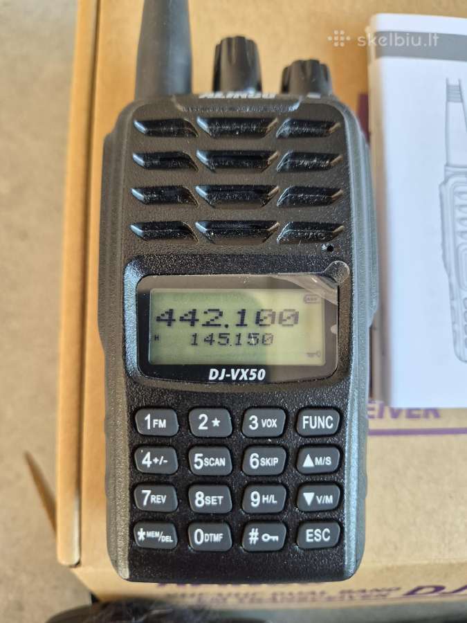 Radio stotelė Alinco Dj-vx50 - nuotraukos Nr. 2