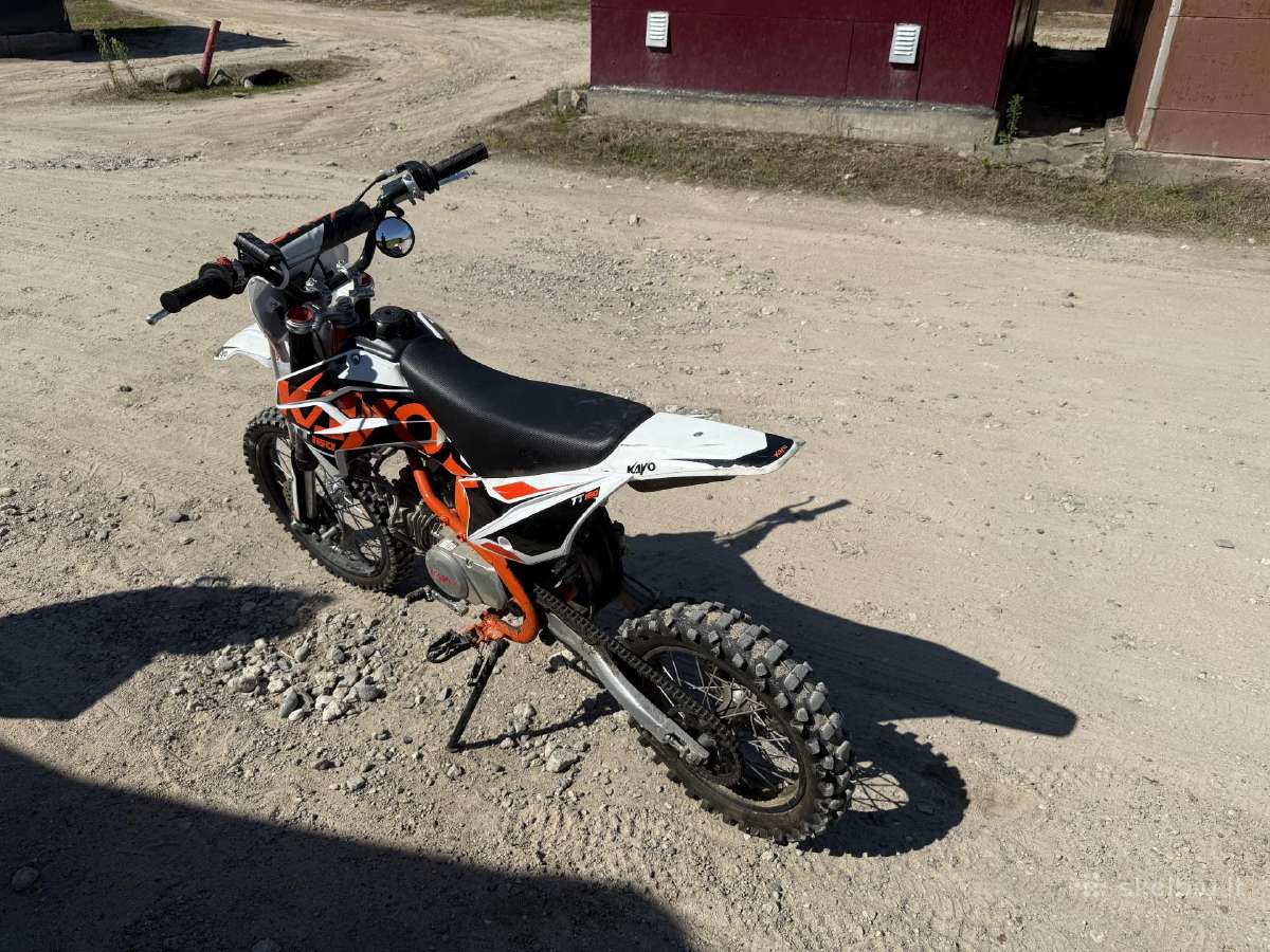 Parduodu krosinį motociklą kayo tt160 - nuotraukos Nr. 3