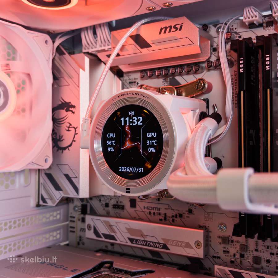 Ryzen 7 7800x3d B850 WiFi 32gb 1tb Rtx 5070 Ti 16g - nuotraukos Nr. 3