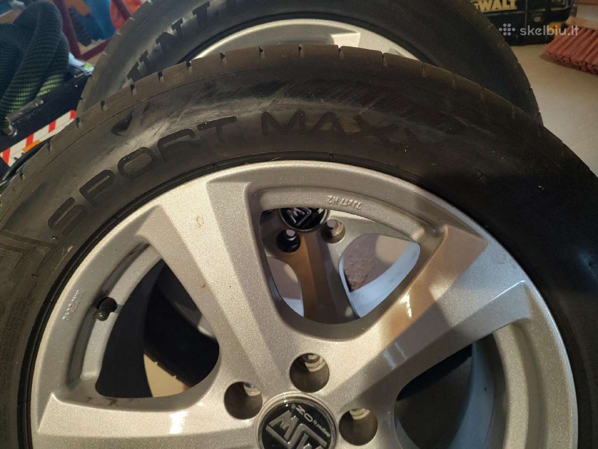 Lengvo lydinio ratlankiai R17 su Dunlop padangom - nuotraukos Nr. 5