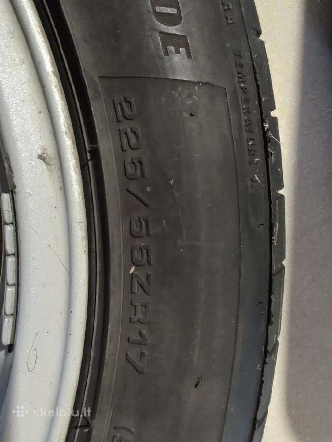 Lengvo lydinio ratlankiai R17 su Dunlop padangom - nuotraukos Nr. 7