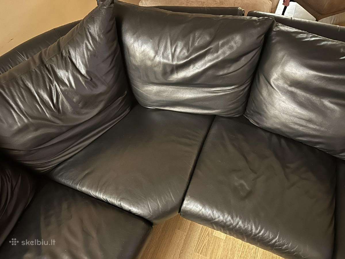 Naudota odinė sofa - nuotraukos Nr. 3