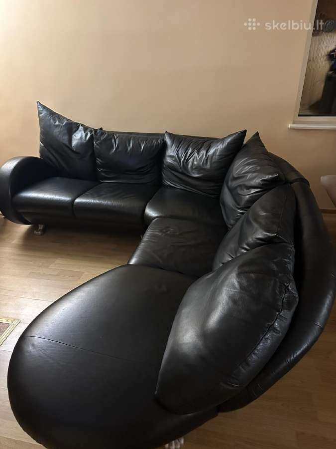 Naudota odinė sofa - nuotraukos Nr. 4