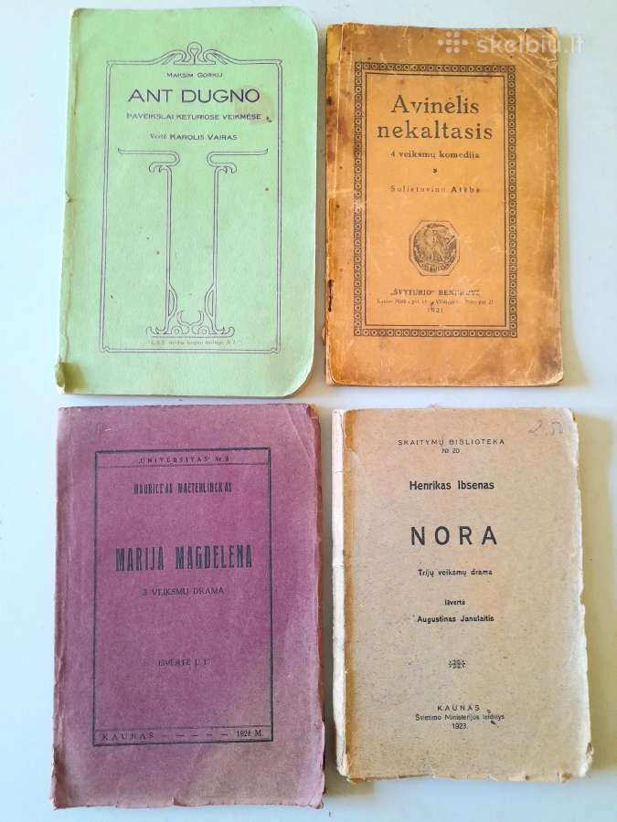 Komedijos, dramos, pjesės. 1911-1945m. - nuotraukos Nr. 2