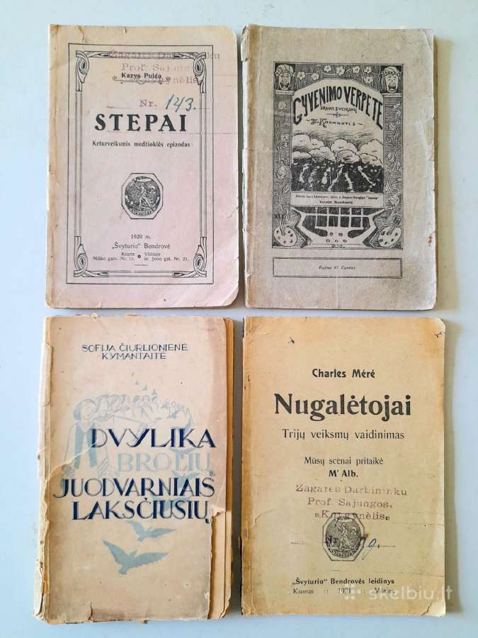 Komedijos, dramos, pjesės. 1911-1945m. - nuotraukos Nr. 3