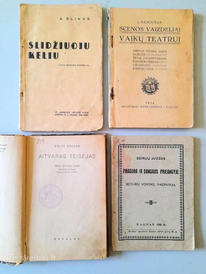 Komedijos, dramos, pjesės. 1911-1945m. - nuotraukos Nr. 5