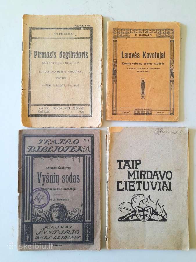 Komedijos, dramos, pjesės. 1911-1945m. - nuotraukos Nr. 7