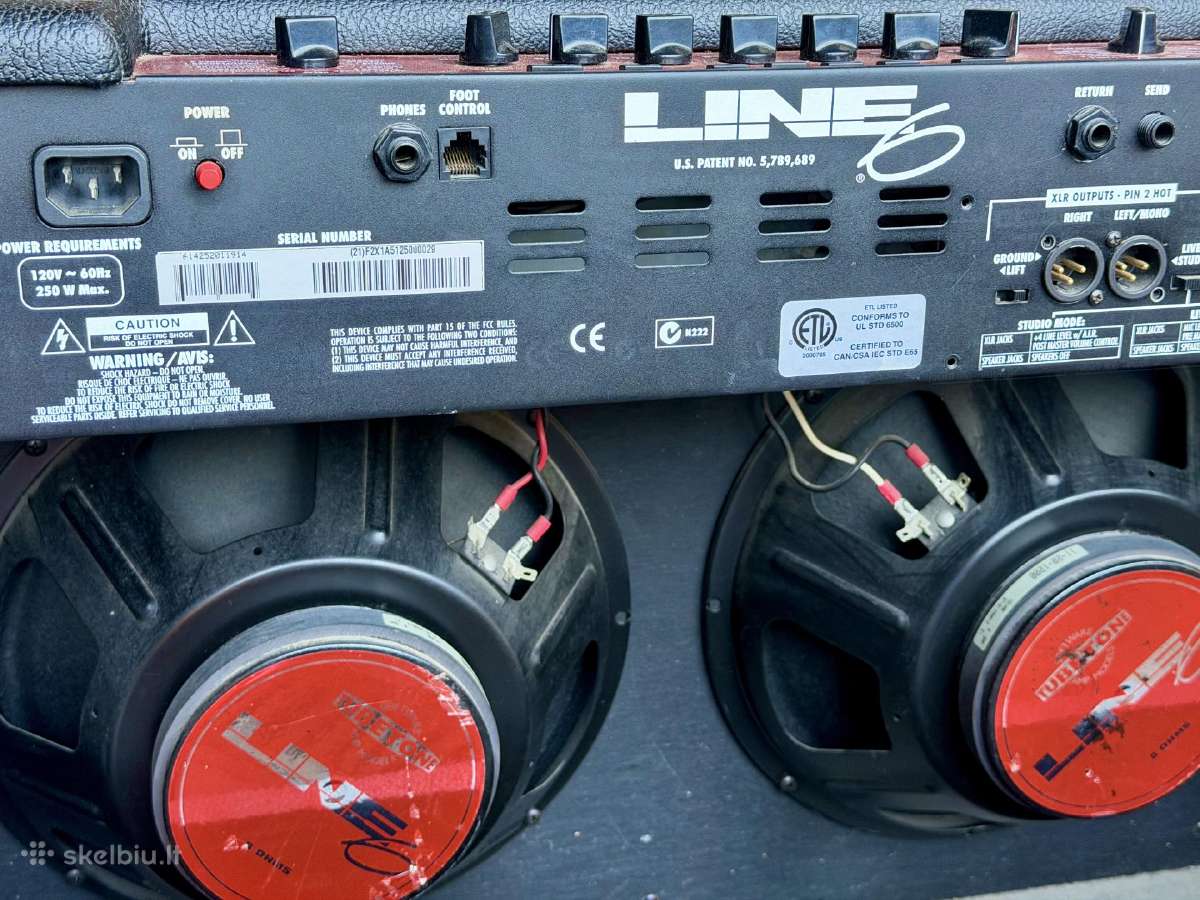 Line6 Flextone II XL 2x50w Stereo - nuotraukos Nr. 4