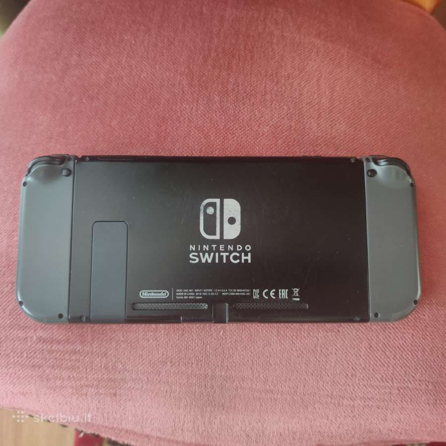 Nintendo Switch 32gb + ausinės + pultas + dėklas - nuotraukos Nr. 6