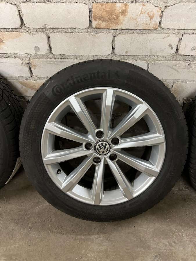 Oem VW lieti ratlankiai London su žiem padangomis - nuotraukos Nr. 2