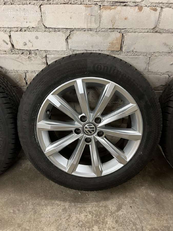 Oem VW lieti ratlankiai London su žiem padangomis - nuotraukos Nr. 3