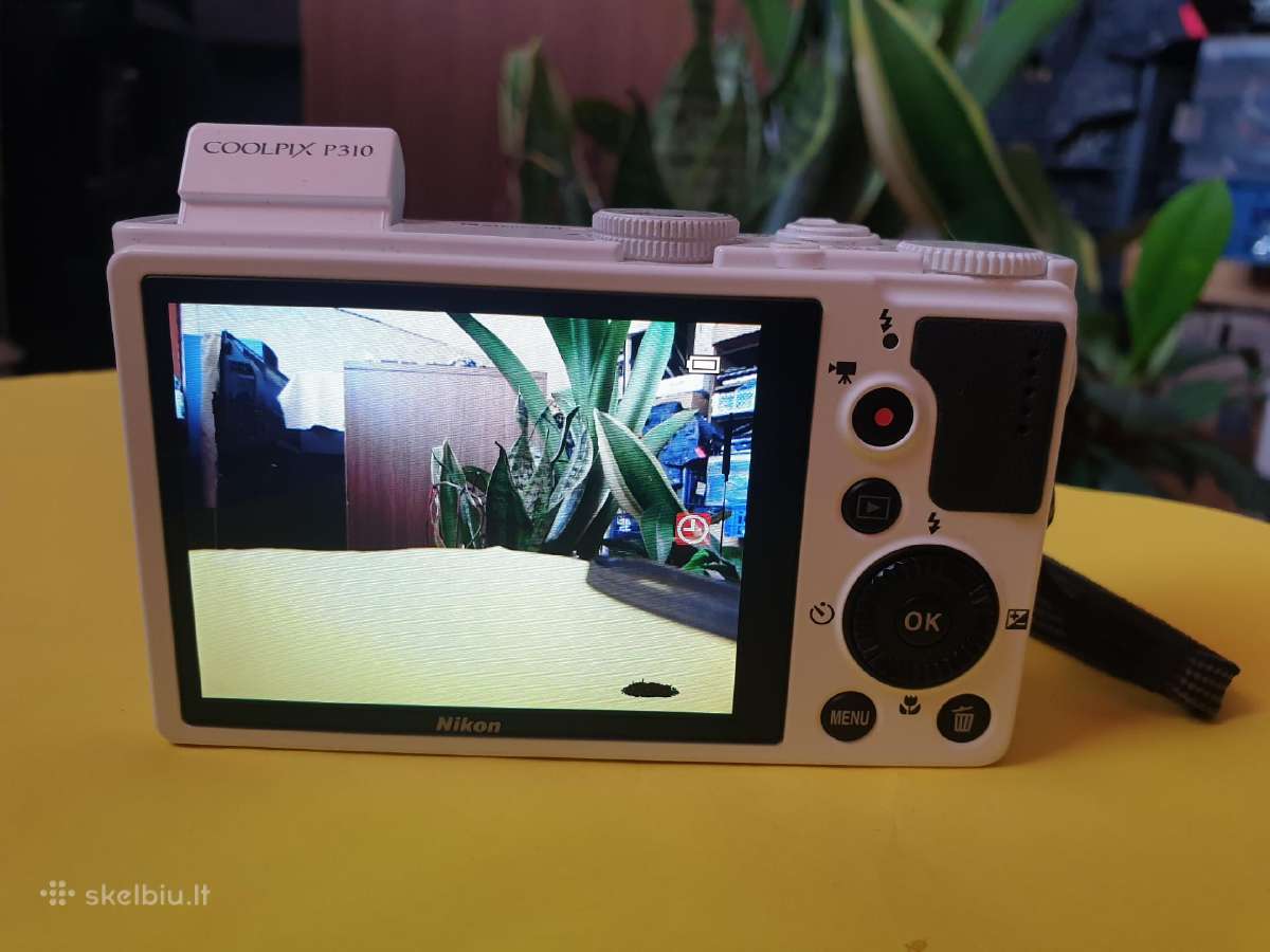 Nikon coolpix p310 Ekrane Dėmės - nuotraukos Nr. 5