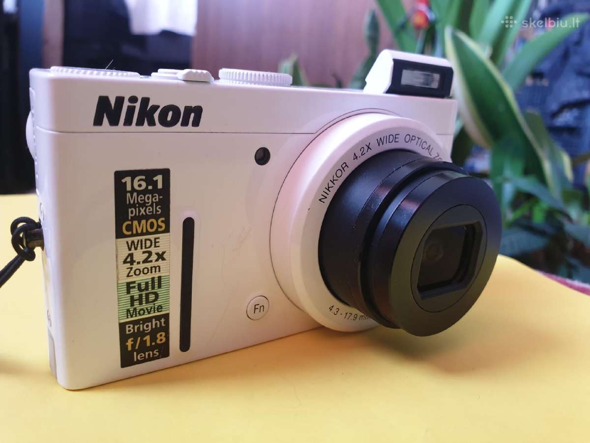 Nikon coolpix p310 Ekrane Dėmės - nuotraukos Nr. 2