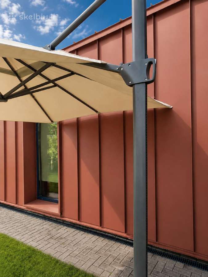 Skėtis nuo saulės 330240 cm su pagrindu - nuotraukos Nr. 3