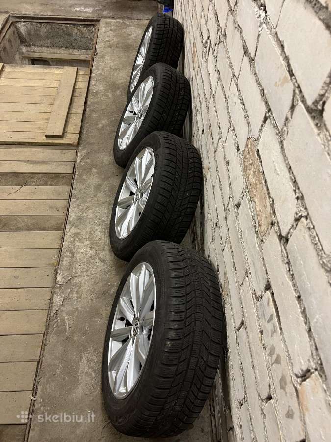 Oem VW lieti ratlankiai London su žiem padangomis - nuotraukos Nr. 6
