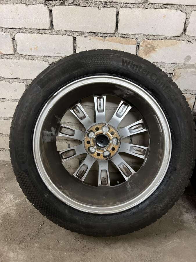 Oem VW lieti ratlankiai London su žiem padangomis - nuotraukos Nr. 9