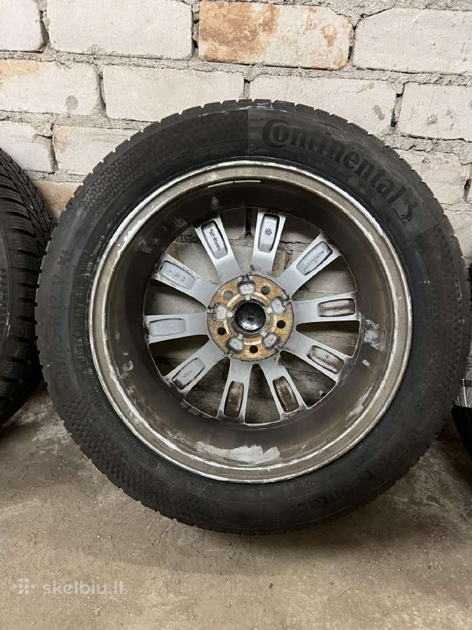 Oem VW lieti ratlankiai London su žiem padangomis - nuotraukos Nr. 10