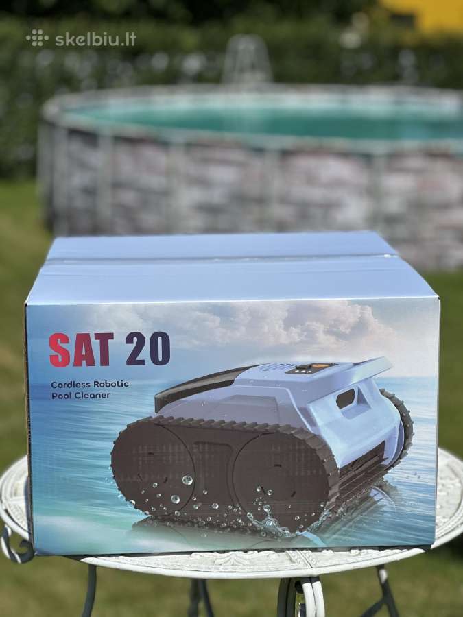 Naujas baseino valymo robotas Seauto Sat20 Pro - nuotraukos Nr. 5
