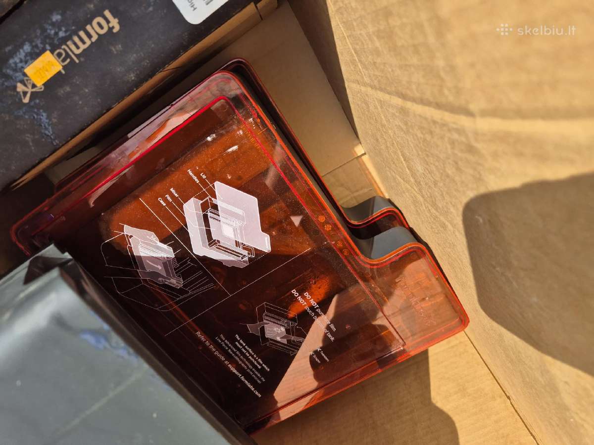 3D printeris Formlabs 3 + Form Wash+form Cure - nuotraukos Nr. 2