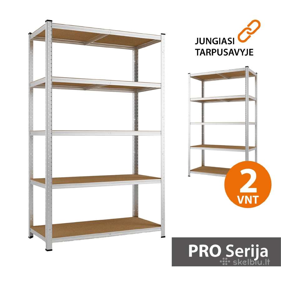 Sandėliavimo lentynos, stelažai - Geriausia kaina - nuotraukos Nr. 5