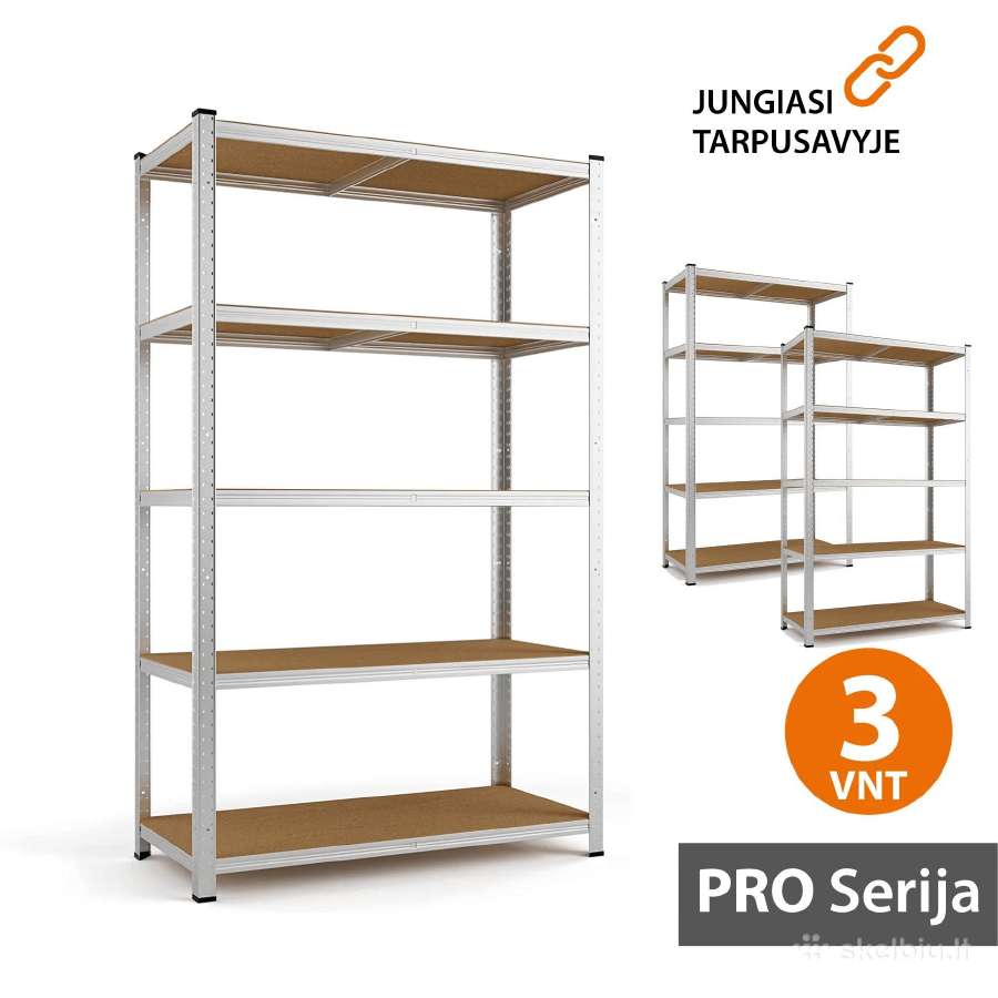 Sandėliavimo lentynos, stelažai - Geriausia kaina - nuotraukos Nr. 6