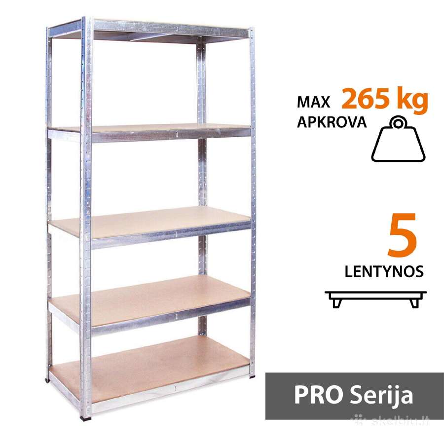 Sandėliavimo lentynos, stelažai - Geriausia kaina - nuotraukos Nr. 8