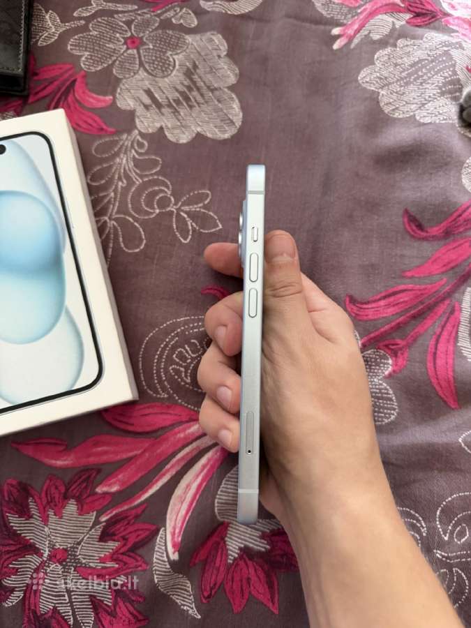 iPhone 15 Blue 128gb - nuotraukos Nr. 4