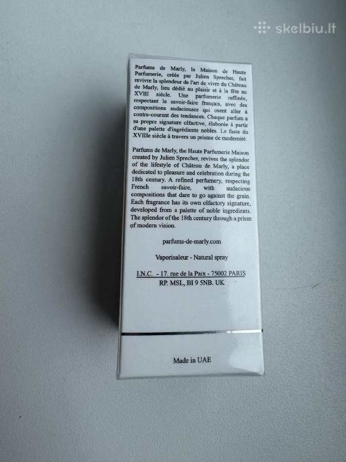 Naujas Valaya Parfums de Marly 25 ml - nuotraukos Nr. 4