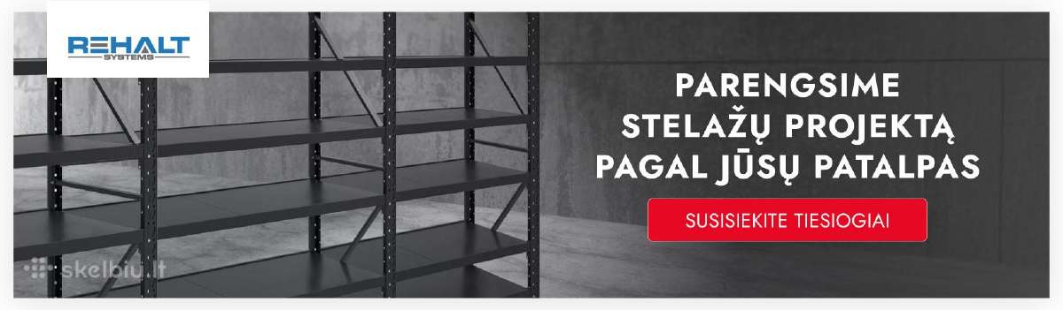 Metaliniai stelažai - Geriausia kaina - Nauji - nuotraukos Nr. 27