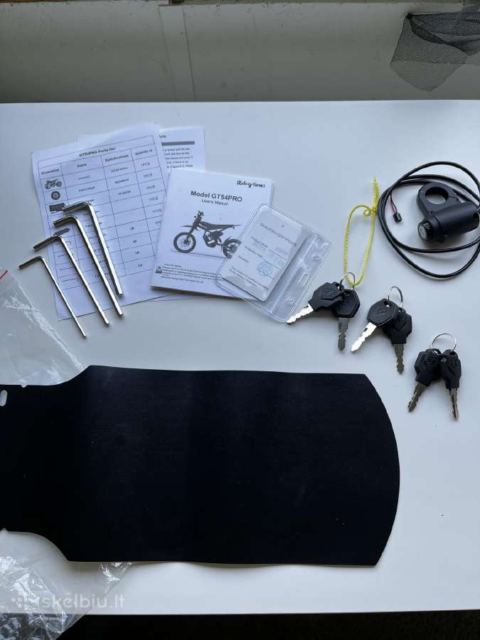 Gt54 Pro elektrinis motociklas - nuotraukos Nr. 6