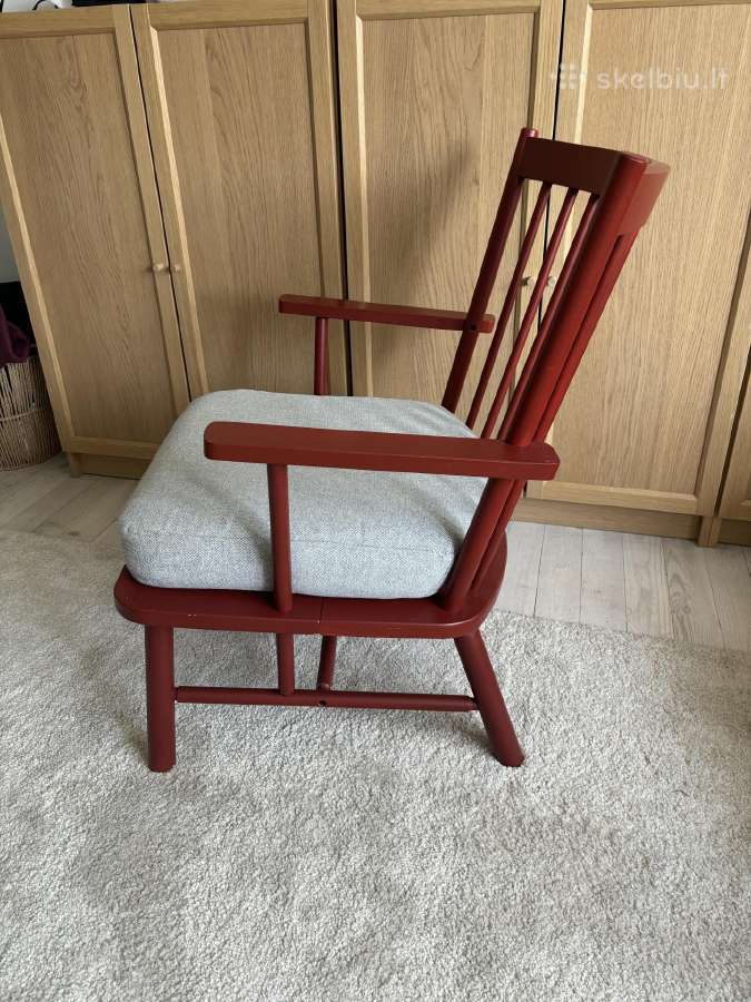 Ikea Persbol raudonas fotelis - nuotraukos Nr. 4