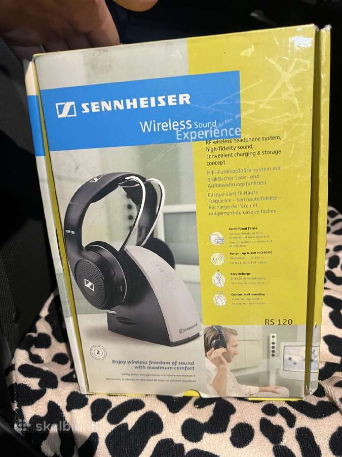 Tai Sennheiser RS 120 belaidės ausinės - nuotraukos Nr. 2