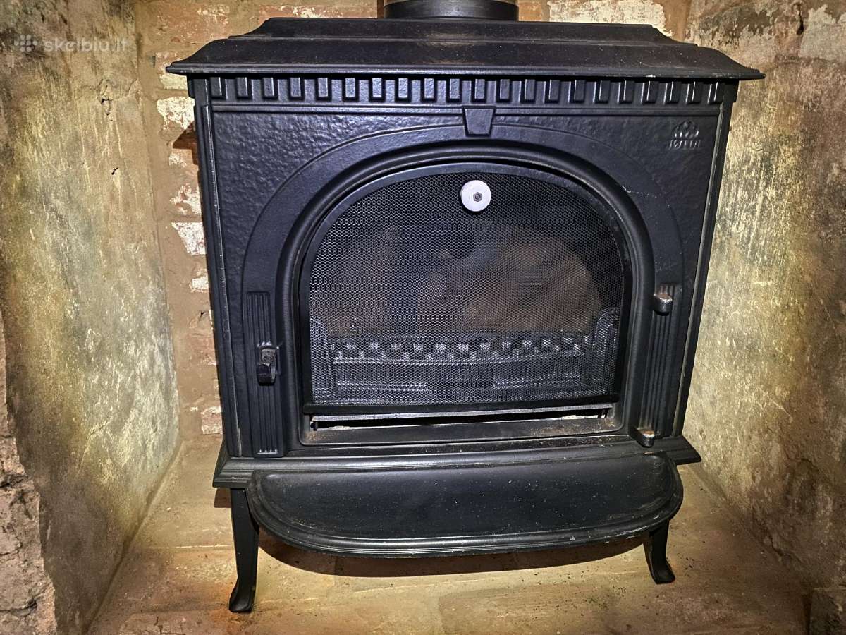 Norvegiška Jotul krosnelė ketaus - nuotraukos Nr. 9