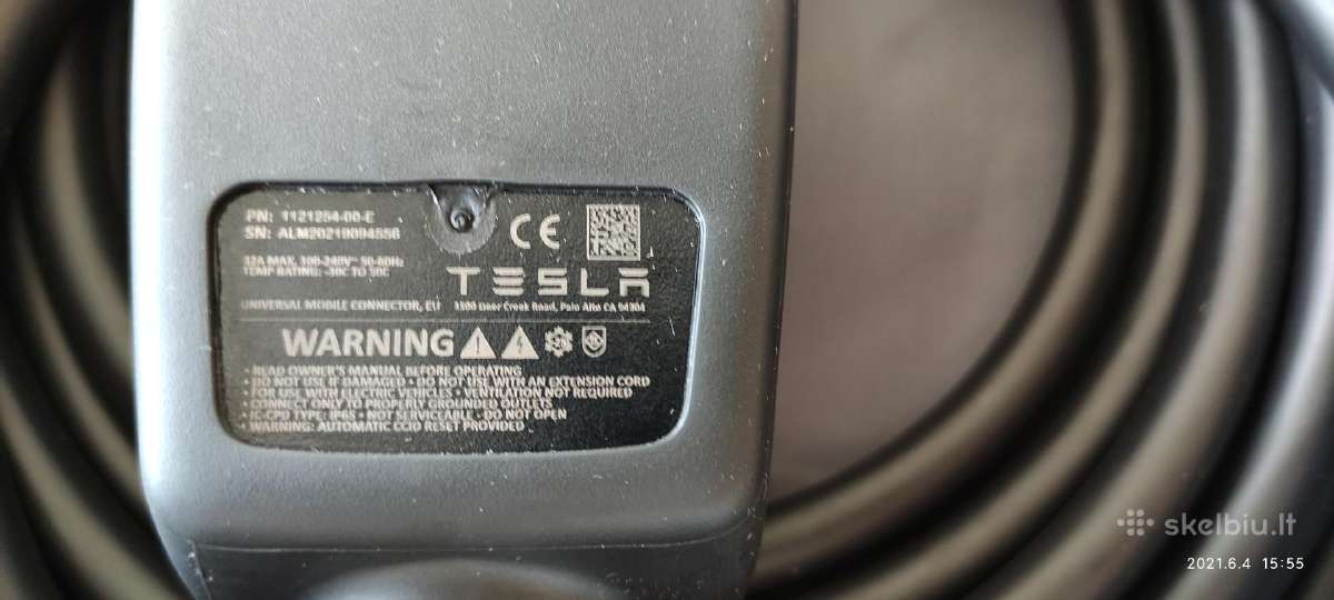 Tesla pakrovėjas Type 2 - nuotraukos Nr. 3
