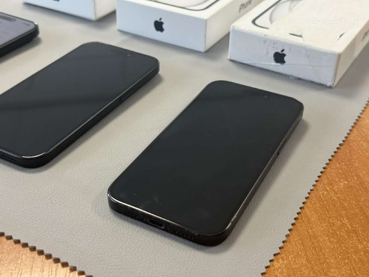 iPhone 15 už 400e ir 450eur su gerom baterijom - nuotraukos Nr. 9