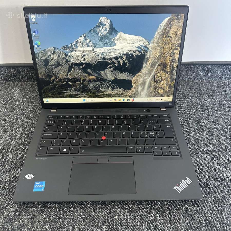 Lenovo Thinkpad T14 Gen3 I5-1235u 16gb 256ssd 14 - nuotraukos Nr. 2