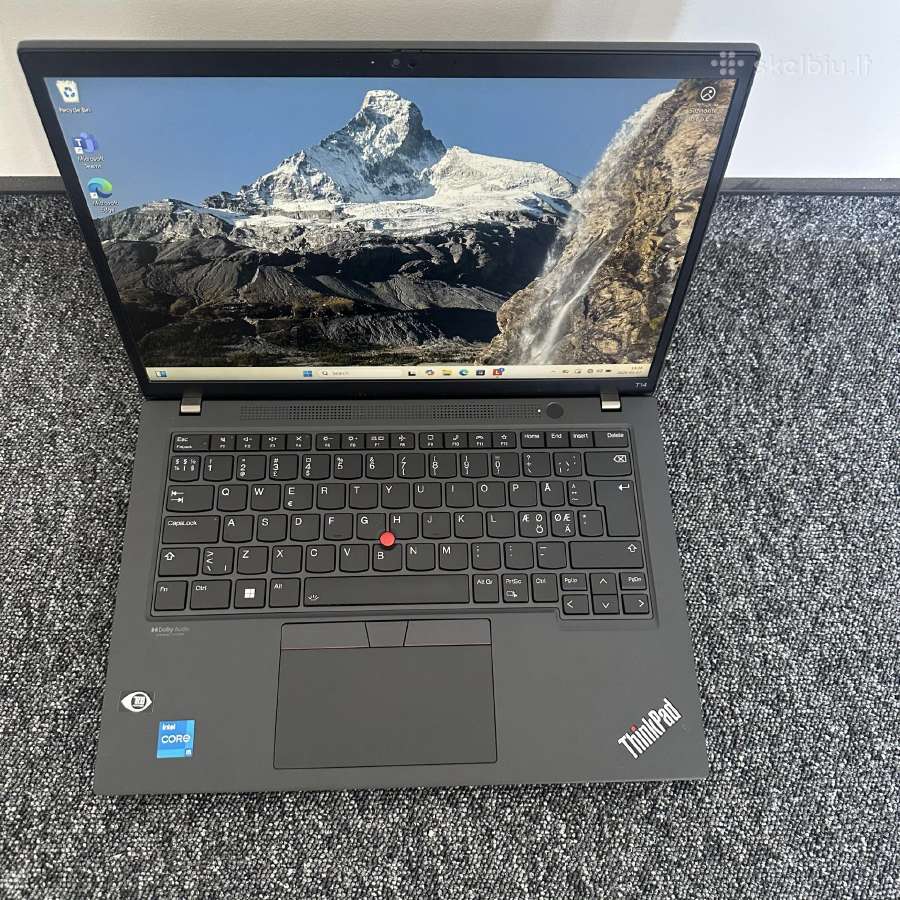 Lenovo Thinkpad T14 Gen3 I5-1235u 16gb 256ssd 14 - nuotraukos Nr. 10