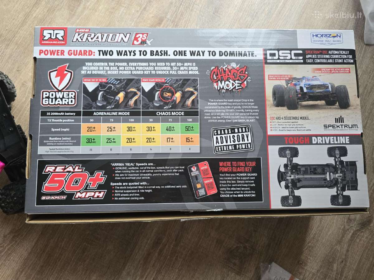 RC modelis Arrma mini kraton - nuotraukos Nr. 9