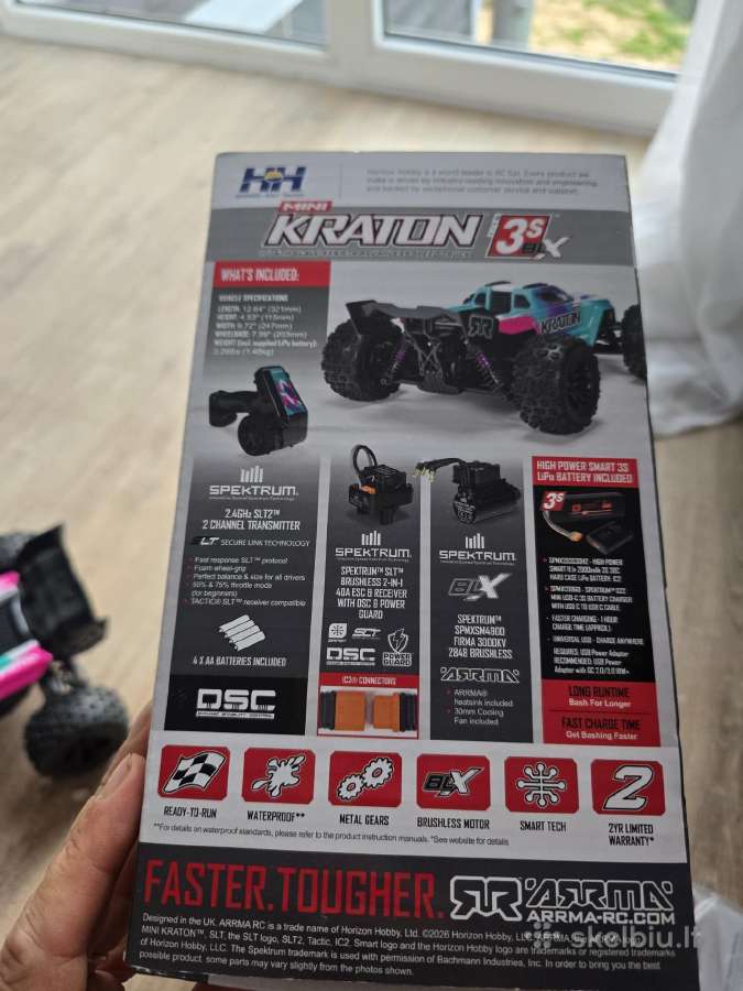 RC modelis Arrma mini kraton - nuotraukos Nr. 10