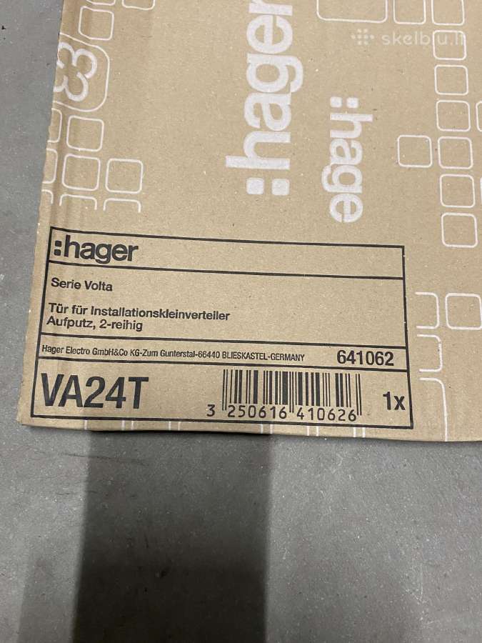 Naujos revizinės durelės Hager Va24t - nuotraukos Nr. 2