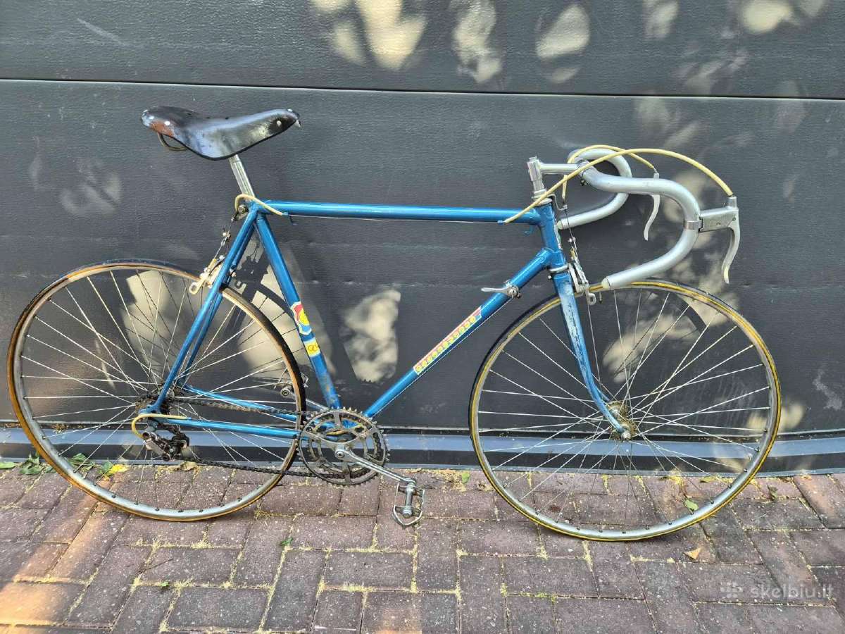 Kharkov Xb3 1986 m. retro plento dviratis - nuotraukos Nr. 2