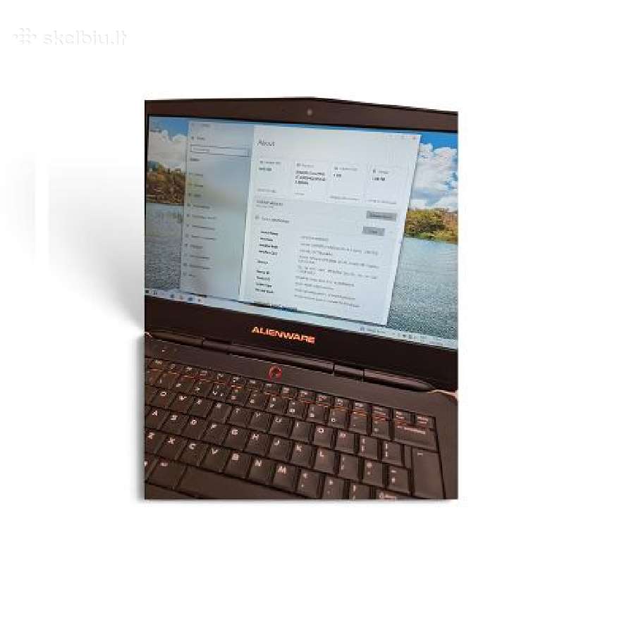 Kompiuteris Alienware 15 R2 Gtx 980m / 500gb SSD - nuotraukos Nr. 4