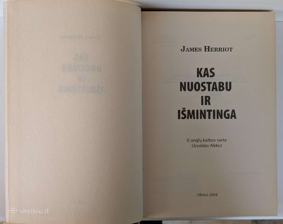 Kas nuostabu ir išmintinga. James Herriot - nuotraukos Nr. 3