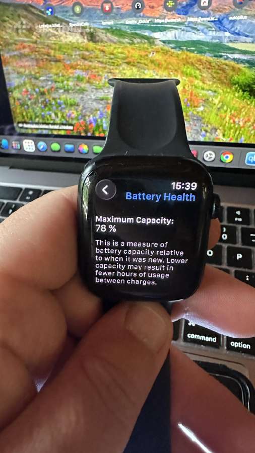 Apple watch 8 45mm - nuotraukos Nr. 4